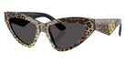 DOLCE & GABBANA DG4439 316387 55 - Leo Brown on Black / Dark Gray #id:dg4439316387_s:100105