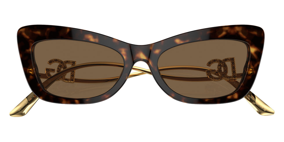DOLCE & GABBANA DG4467B 502/73 55 - Havana / Dark Brown #id:dg4467b50273_s:102120