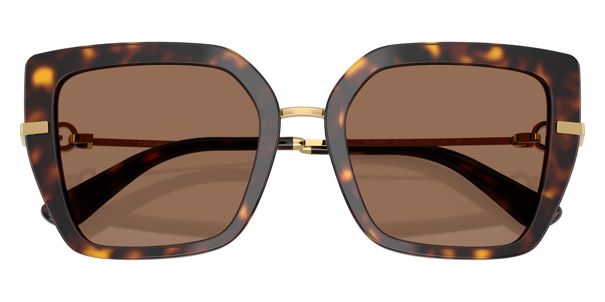 DOLCE & GABBANA DG4474F 502/73 53 - Havana / Dark Brown #id:dg4474f50273_s:102120
