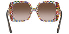 DOLCE & GABBANA DG4475 321713 56 - Havana on White Barrow / Brown Gradient #id:dg4475321713_s:100115
