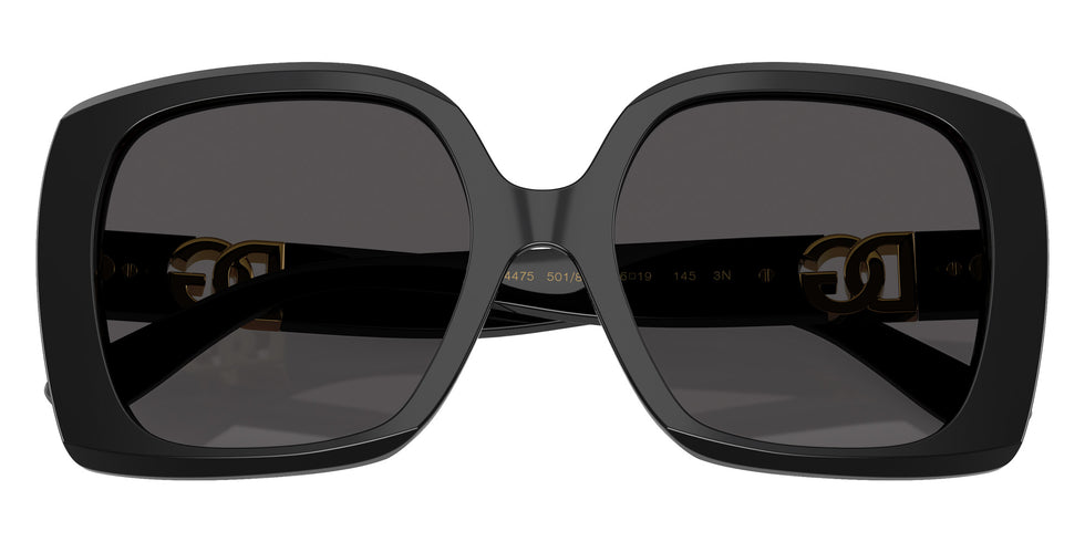 DOLCE & GABBANA DG4475 501/87 56 - Black / Dark Gray #id:dg447550187_s:102120