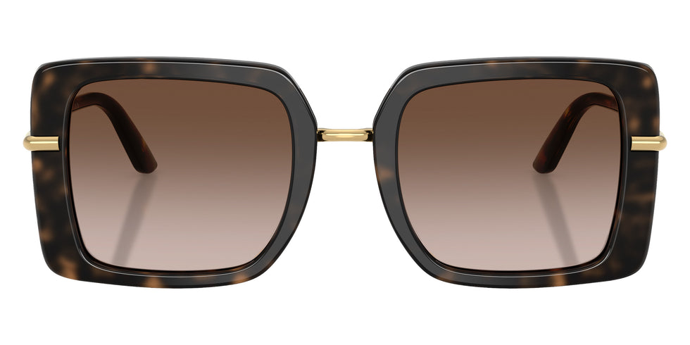 DOLCE & GABBANA DG4491 321713 52 - Havana on White Barrow / Brown Gradient #id:dg4491321713_s:100100