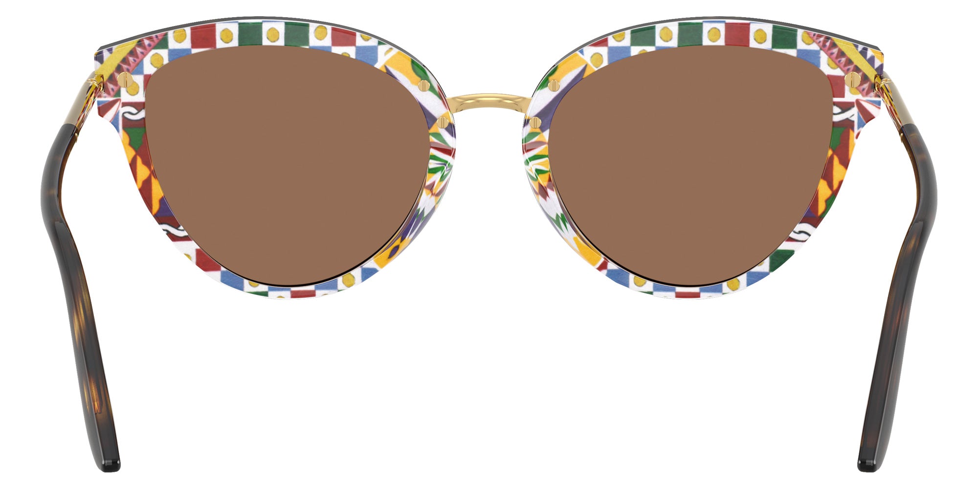 DOLCE & GABBANA DG4492 321713 55 - Havana on White Barrow / Dark Brown #id:dg4492321713_s:100115