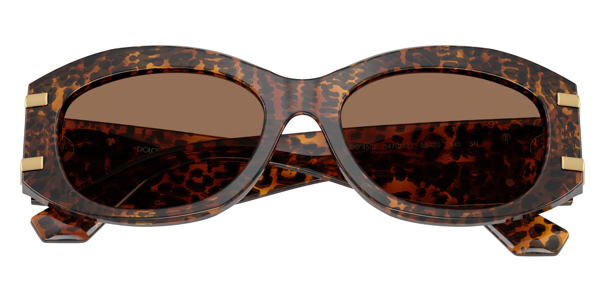 DOLCE&GABBANA DG4502 Oval Sunglasses | EyeOns.com