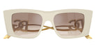 DOLCE & GABBANA DG4510 331294 51 - Cream / Clear Gradient Brown Mirrored Silver #id:dg4510331294_s:100120