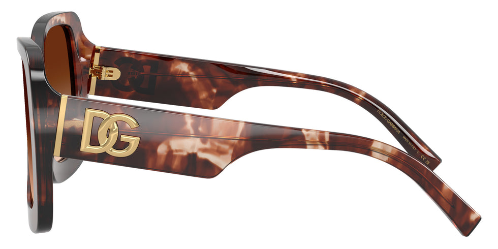 DOLCE & GABBANA DG4513 322274 55 - Dark Red Havana / Brown Gradient #id:dg4513322274_s:100110