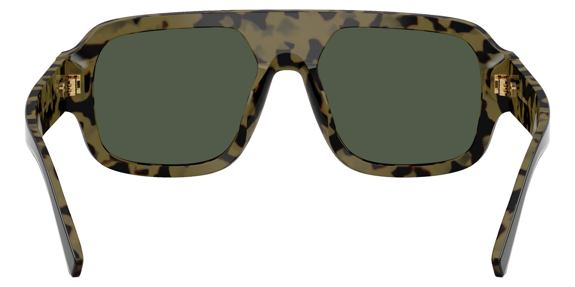 DOLCE & GABBANA DG4516 34049A 55 - Black on Yellow Havana / Dark Green Polarized #id:dg451634049a_s:102115