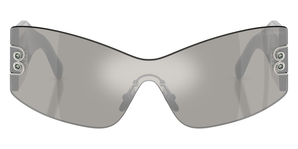 DOLCE & GABBANA DG4526B 501/6G 142 - Black / Light Gray Mirrored Silver #id:dg4526b5016g_s:100100