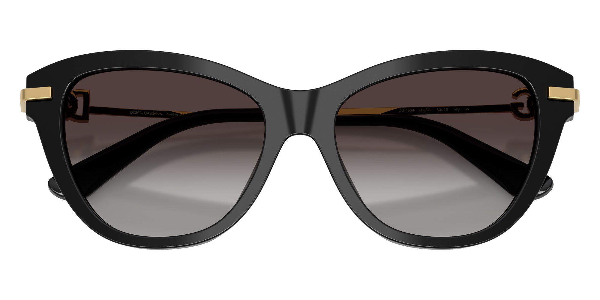 DOLCE&GABBANA DG4534 501/8G 53 - Black #id:dg45345018g_s:104100