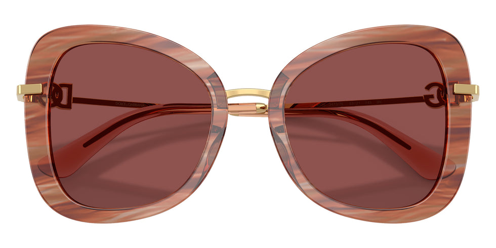 DOLCE&GABBANA DG4535 347375 53 - Striped Red #id:dg4535347375_s:102100