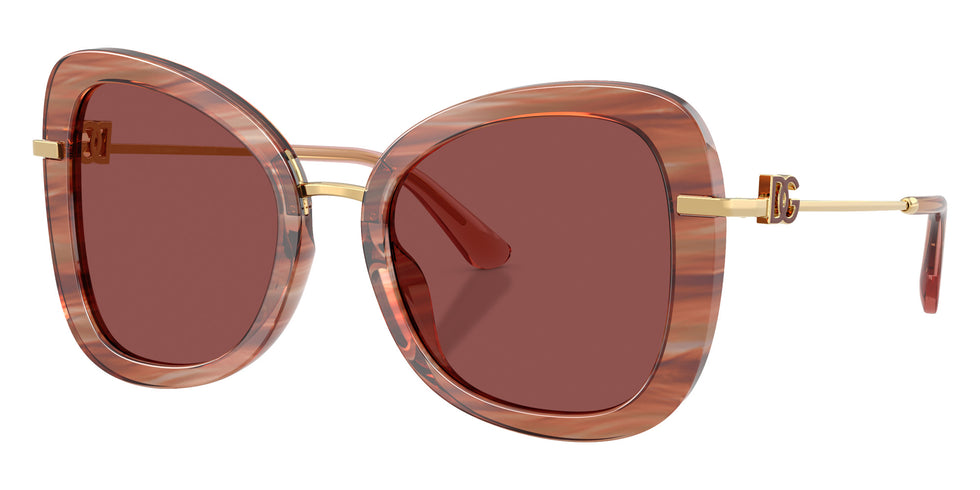 DOLCE&GABBANA DG4535 347375 53 - Striped Red #id:dg4535347375_s:102105