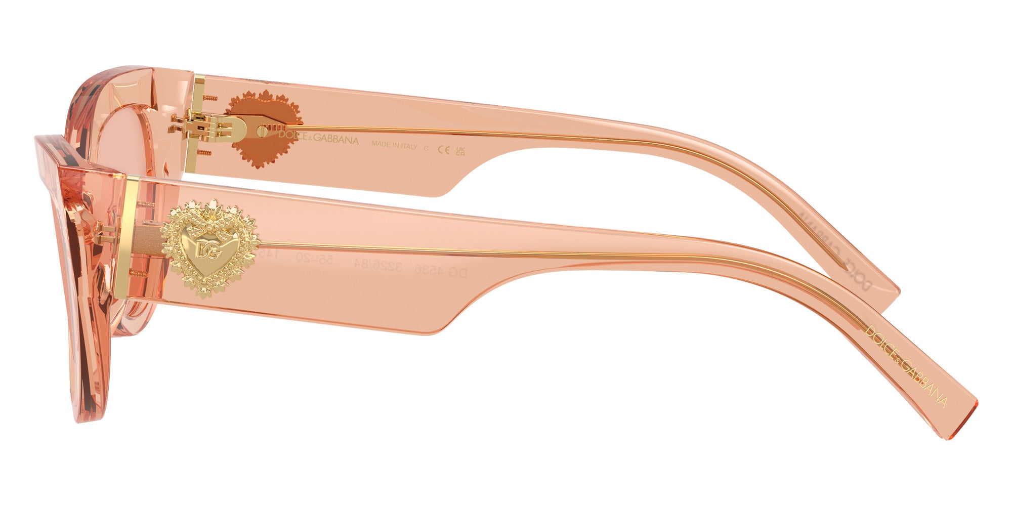 DOLCE&GABBANA DG4536 322684 55 - Nude Transparent #id:dg4536322684_s:102110