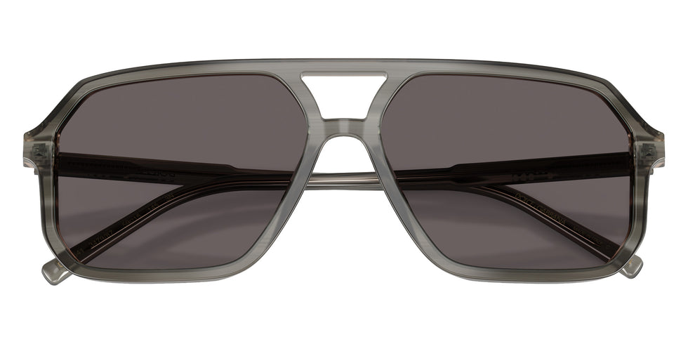 DOLCE&GABBANA DG4541 347987 59 - Gray on Striped Gray #id:dg4541347987_s:100100