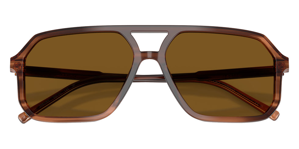 DOLCE&GABBANA DG4541 348183 59 - Brown on Striped Brown #id:dg4541348183_s:104100