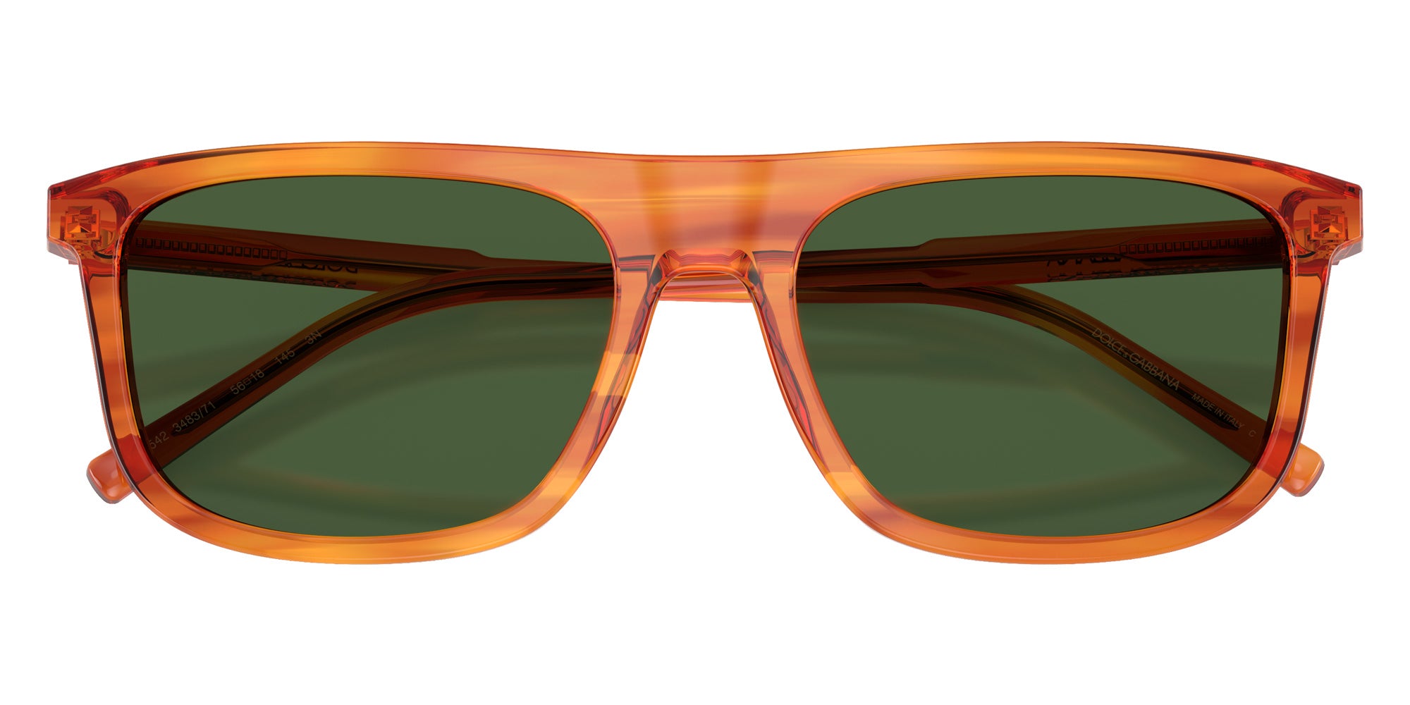 DOLCE&GABBANA DG4542 348371 56 - Camel on Striped Ginger #id:dg4542348371_s:104100