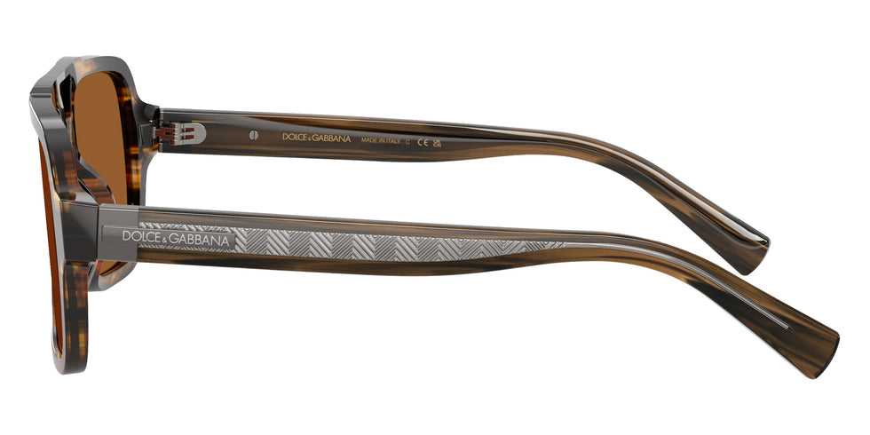 DOLCE&GABBANA DG4544 306363 56 - Striped Brown #id:dg4544306363_s:102110