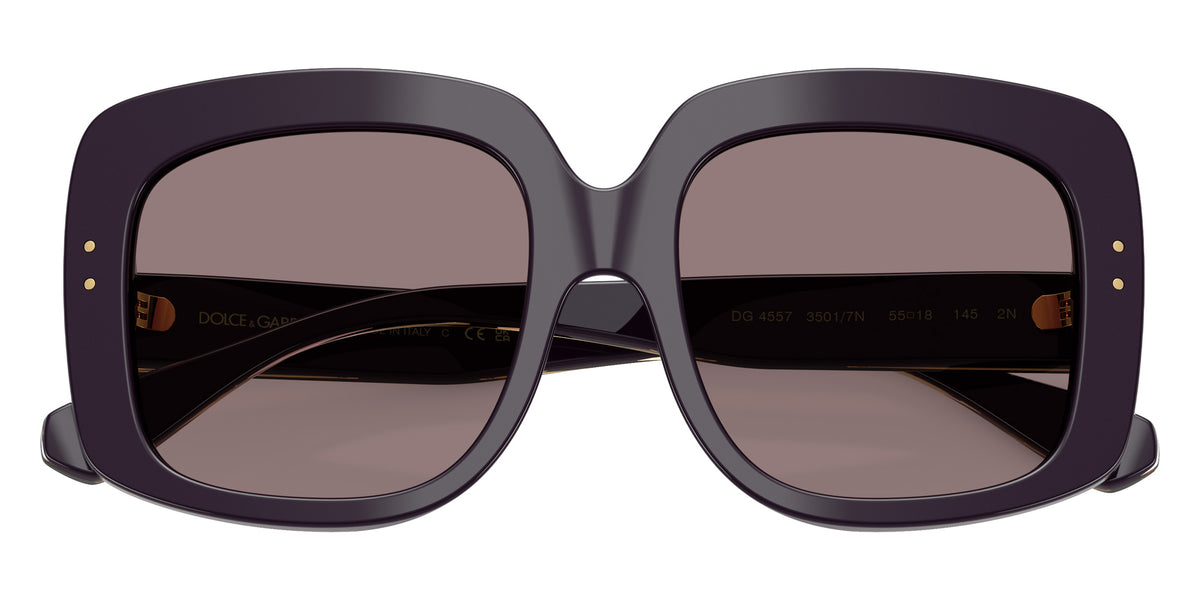 DOLCE&GABBANA DG4557 35017N 55 - Aubergine / Dark Purple #id:dg455735017n_s:102120