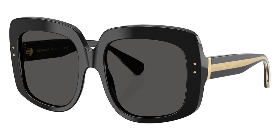 DOLCE&GABBANA DG4557 501/87 55 - Black / Dark Gray #id:dg455750187_s:104105