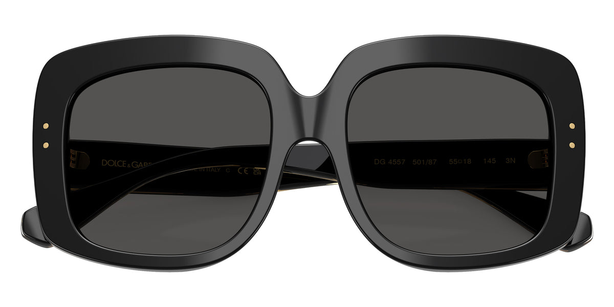 DOLCE&GABBANA DG4557 501/87 55 - Black / Dark Gray #id:dg455750187_s:104120