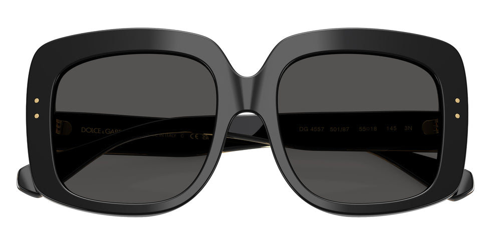 DOLCE&GABBANA DG4557 501/87 55 - Black / Dark Gray #id:dg455750187_s:104120