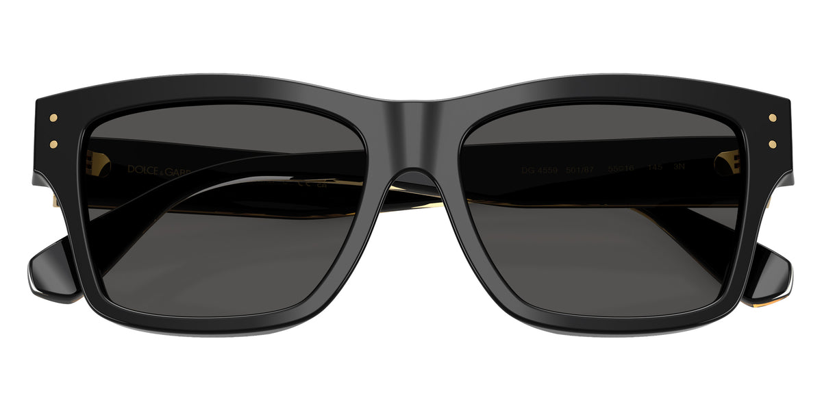 DOLCE&GABBANA DG4559 501/87 55 - Black / Dark Gray #id:dg455950187_s:104120