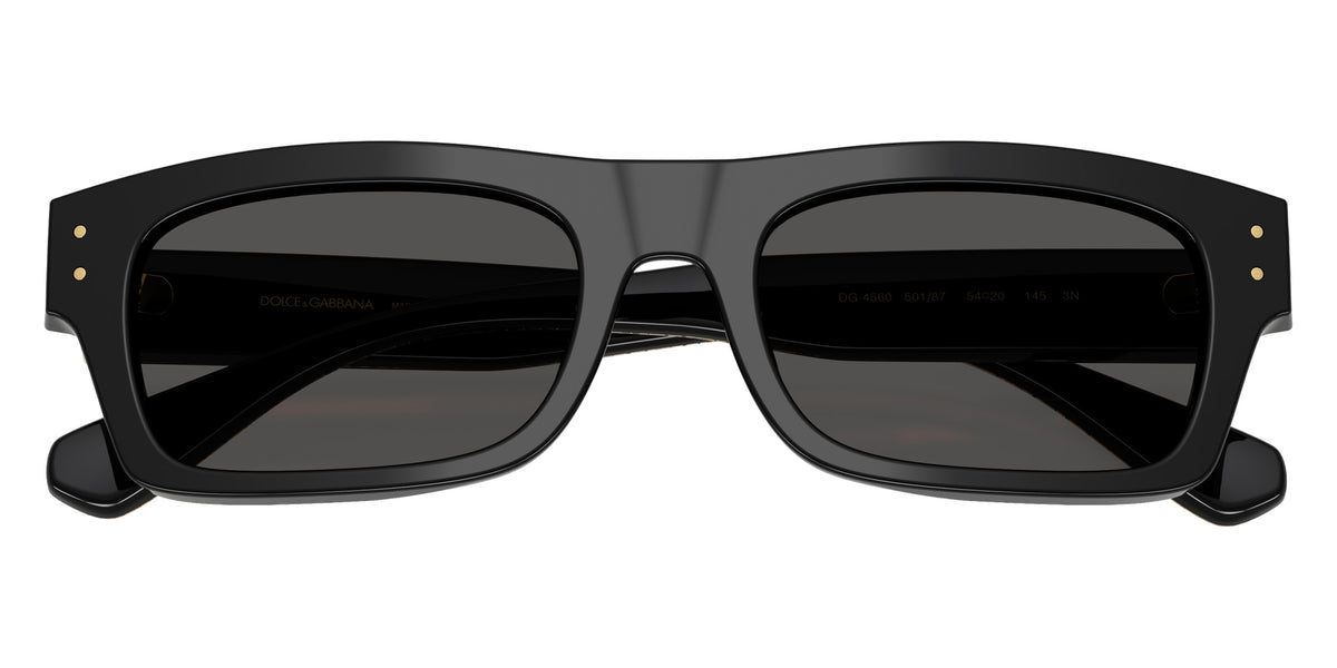 DOLCE&GABBANA DG4560 501/87 54 - Black / Dark Gray #id:dg456050187_s:104120