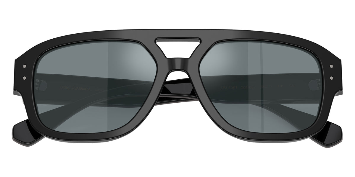 DOLCE&GABBANA DG4561 501/6G 56 - Black / Gray Mirrored Black #id:dg45615016g_s:102120