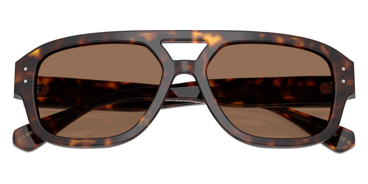 DOLCE&GABBANA DG4561 502/73 56 - Havana / Dark Brown #id:dg456150273_s:106120