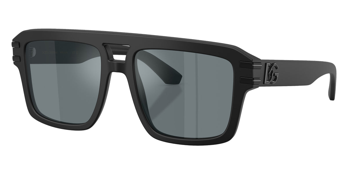 DOLCE&GABBANA DG4562 25256G 54 - Matte Black / Gray Mirrored Black #id:dg456225256g_s:100105