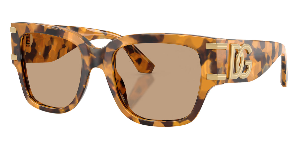 DOLCE&GABBANA DG4563 349663 54 - Yellow Havana / Light Brown #id:dg4563349663_s:100105