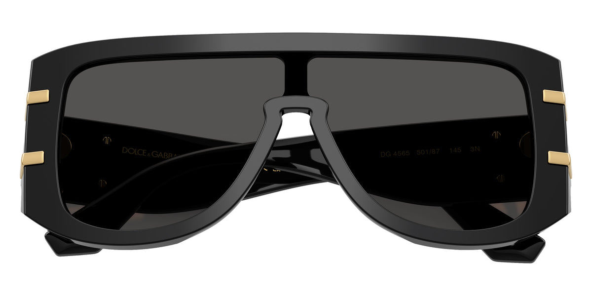 DOLCE&GABBANA DG4565 501/87 127 - Black / Dark Gray #id:dg456550187_s:104120
