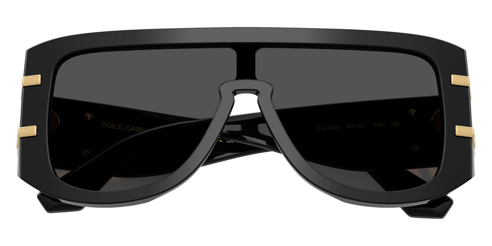 DOLCE&GABBANA DG4565 501/87 127 - Black / Dark Gray #id:dg456550187_s:104120