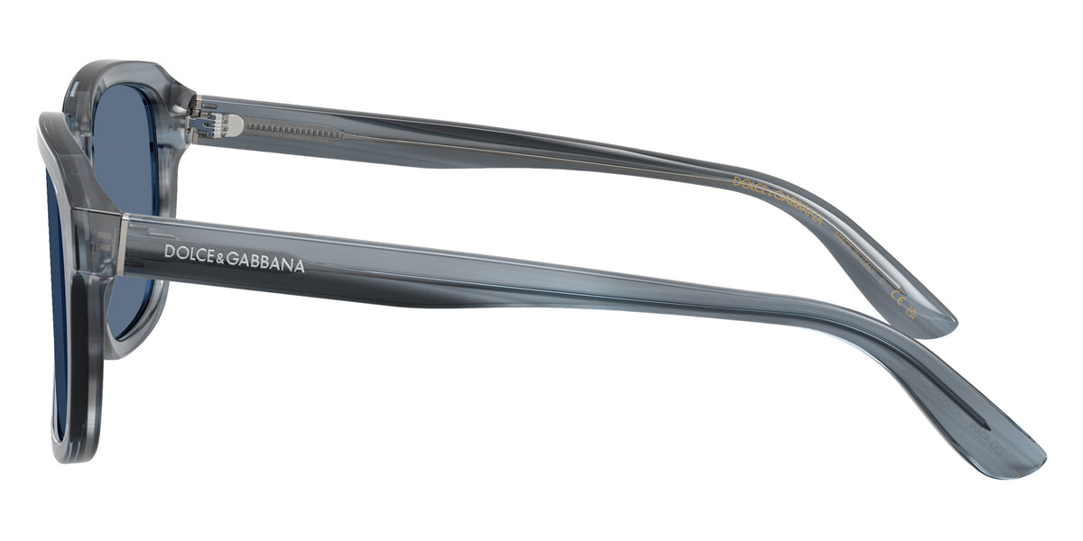 DOLCE&GABBANA DG4566 348280 56 - Transparent Blue on Striped Blue / Blue #id:dg4566348280_s:100110