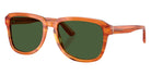 DOLCE&GABBANA DG4566 34839A 56 - Transparent Camel on Striped Ginger / Dark Green Polarized #id:dg456634839a_s:102105