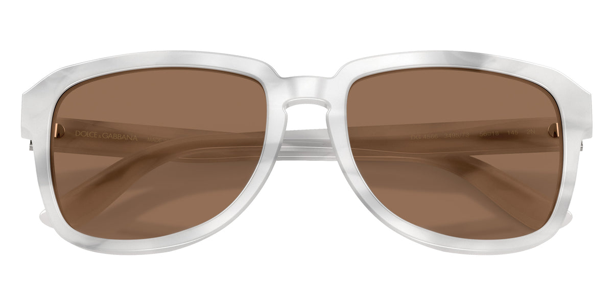 DOLCE&GABBANA DG4566 349573 56 - Striped White / Tabacco #id:dg4566349573_s:104120
