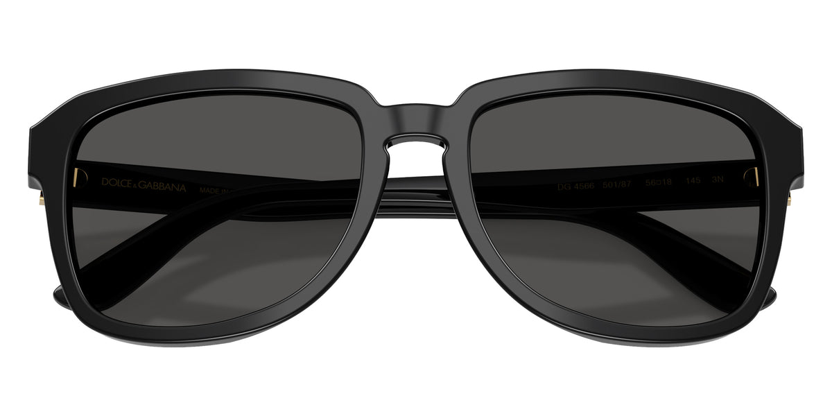 DOLCE&GABBANA DG4566 501/87 56 - Black / Dark Gray #id:dg456650187_s:106120
