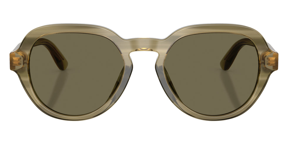 DOLCE&GABBANA DG4567 3480/3 52 - Transparent Green on Striped Green / Brown #id:dg456734803_s:100100