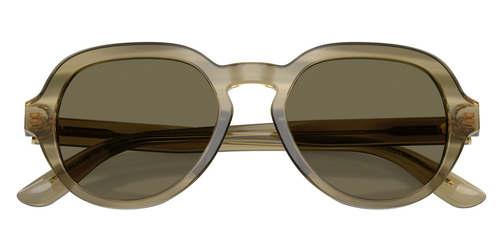 DOLCE&GABBANA DG4567 3480/3 52 - Transparent Green on Striped Green / Brown #id:dg456734803_s:100120