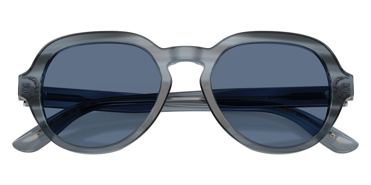 DOLCE&GABBANA DG4567 348280 52 - Transparent Blue on Striped Blue / Blue #id:dg4567348280_s:102120