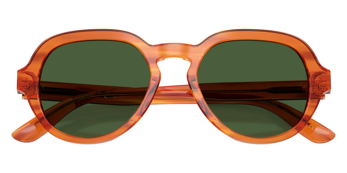 DOLCE&GABBANA DG4567 348371 52 - Transparent Camel on Striped Ginger / Dark Green #id:dg4567348371_s:104120