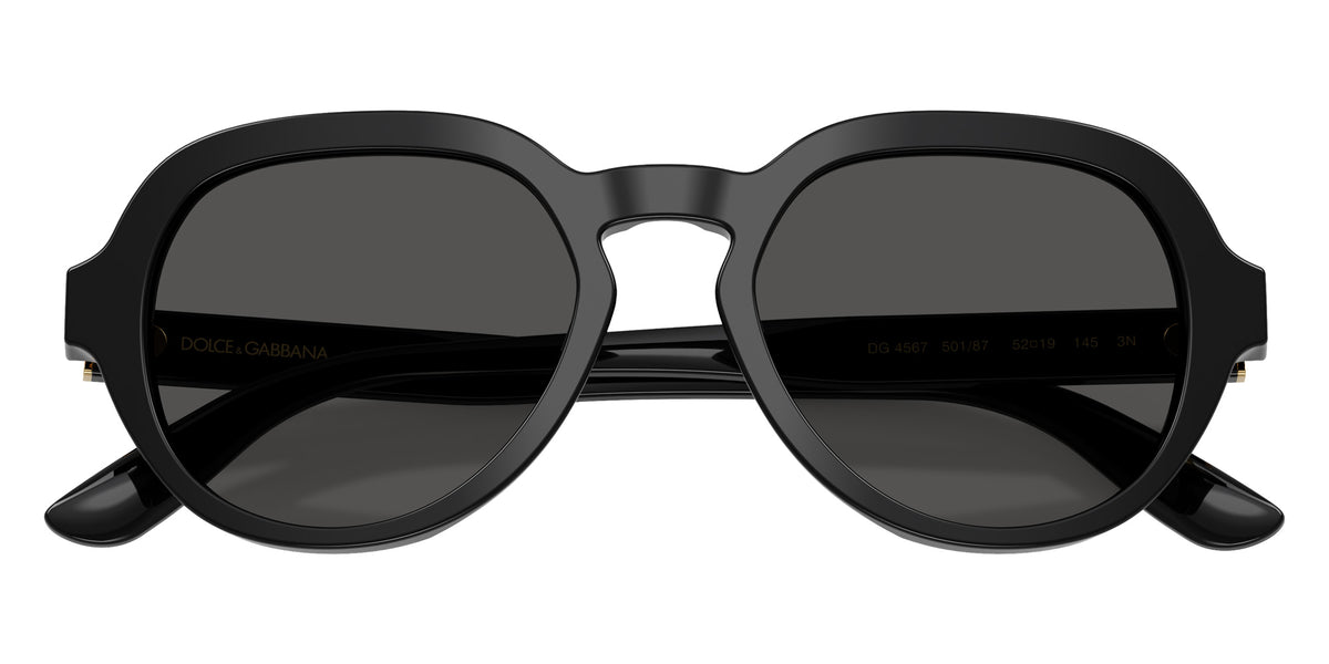 DOLCE&GABBANA DG4567 501/87 52 - Black / Dark Gray #id:dg456750187_s:106120