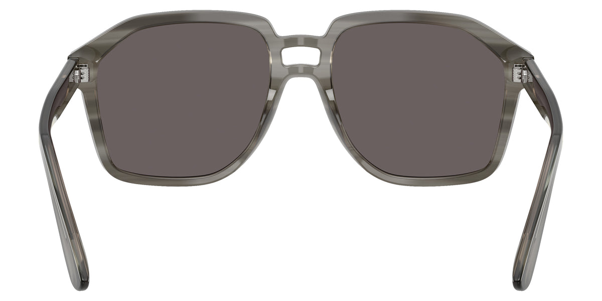 DOLCE&GABBANA DG4568 347987 56 - Transparent Gray on Striped Gray / Black Smoke #id:dg4568347987_s:100115