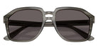 DOLCE&GABBANA DG4568 347987 56 - Transparent Gray on Striped Gray / Black Smoke #id:dg4568347987_s:100120