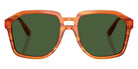 DOLCE&GABBANA DG4568 34839A 56 - Transparent Camel on Striped Ginger / Dark Green Polarized #id:dg456834839a_s:102100