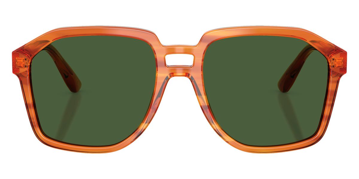 DOLCE&GABBANA DG4568 34839A 56 - Transparent Camel on Striped Ginger / Dark Green Polarized #id:dg456834839a_s:102100
