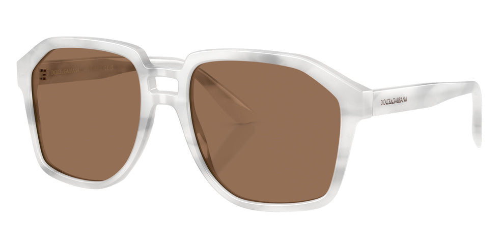 DOLCE&GABBANA DG4568 349573 56 - Striped White / Tabacco #id:dg4568349573_s:104105