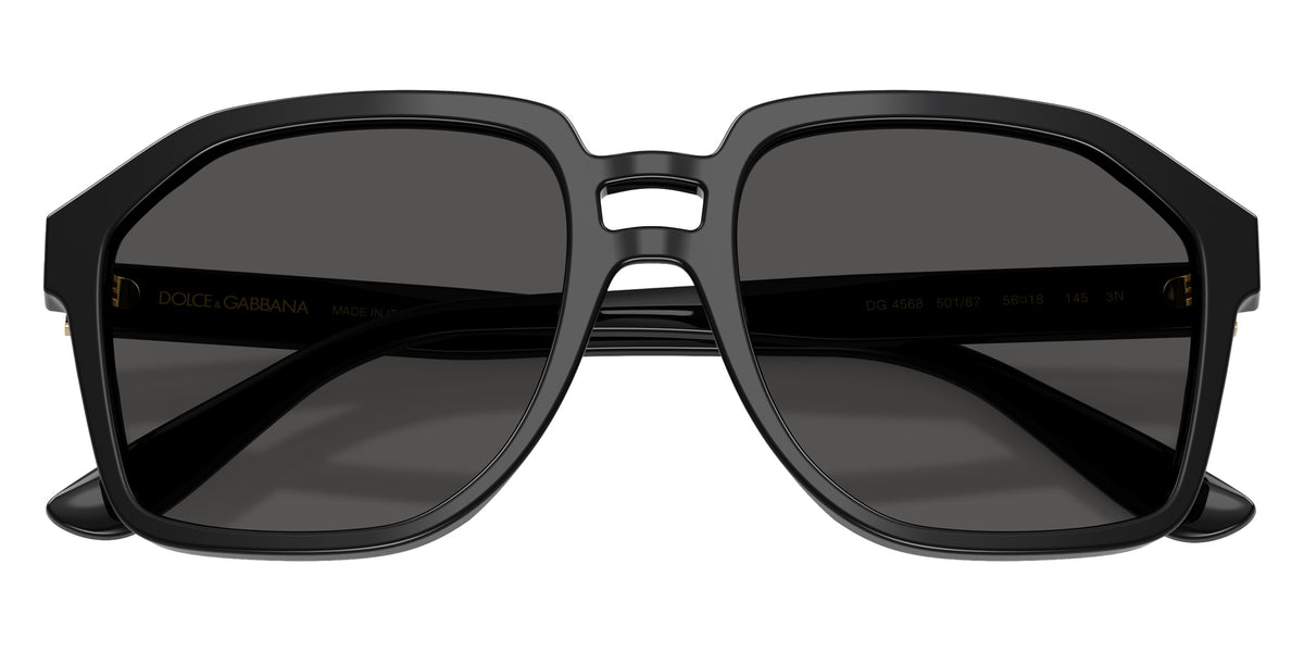 DOLCE&GABBANA DG4568 501/87 56 - Black / Dark Gray #id:dg456850187_s:106120