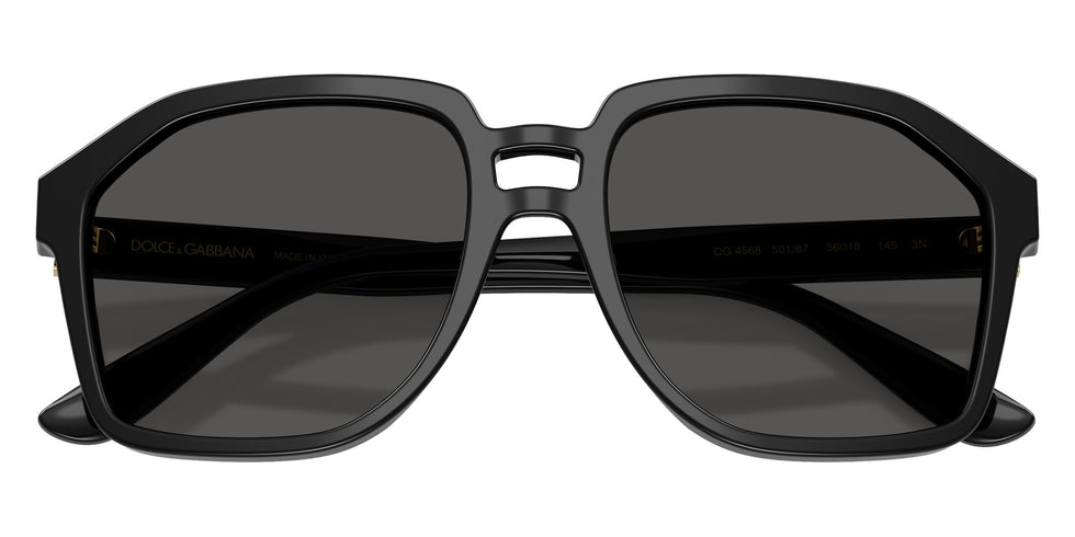 DOLCE&GABBANA DG4568 501/87 56 - Black / Dark Gray #id:dg456850187_s:106120