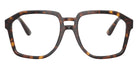 DOLCE&GABBANA DG4568 502/SB 56 - Havana / Clear Blue Light Filter #id:dg4568502sb_s:110100