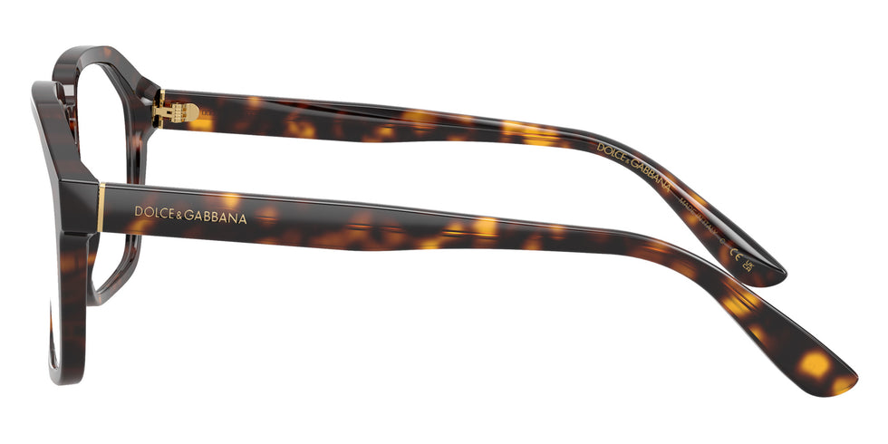 DOLCE&GABBANA DG4568 502/SB 56 - Havana / Clear Blue Light Filter #id:dg4568502sb_s:110110